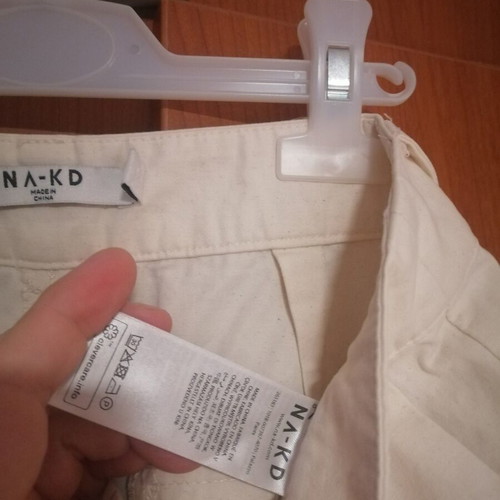 Na-KD white women's pants XS/34 used