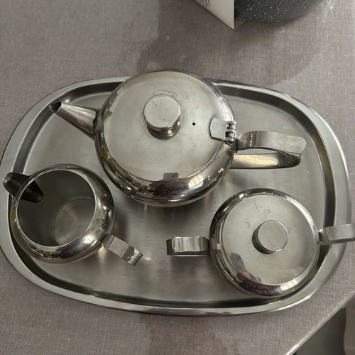 Stainless Steel Tea Set like new