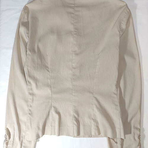 Beige On Line blazer like new with gathered sleeves and sides