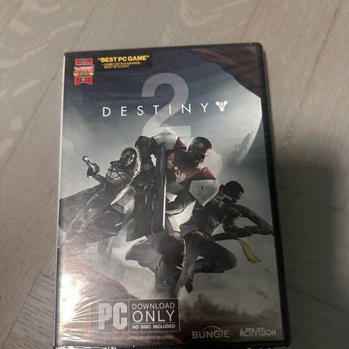 Destiny 2 PC game new with shrink wrap