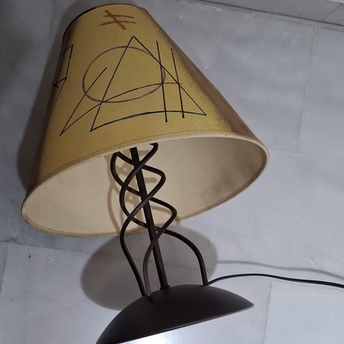 Novecento Table Lamp Made in Italy, like new, retro art deco design