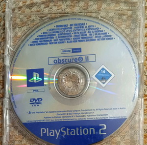 Obscure II Ps2