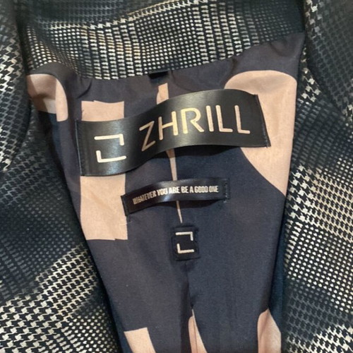 Zhrill women's blazer, black and gold