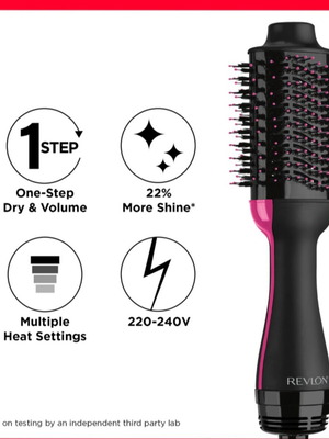 Revlon electric brush like new, used 3 times