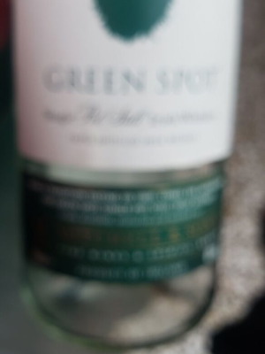 Green spot bottle like new with box