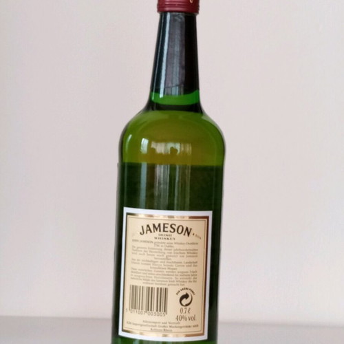 Collectible Jameson Irish Whiskey (Vintage Edition pre-2006) with metal box