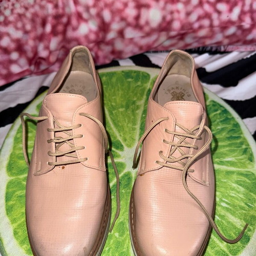 Tsakiris Mallas Nude Sneakers Size 39 like new with platform