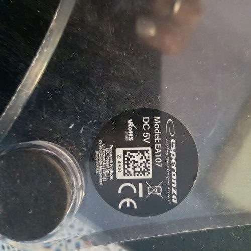 Laptop Cooling Base Esperanza EA107 like new, 3 USB fans