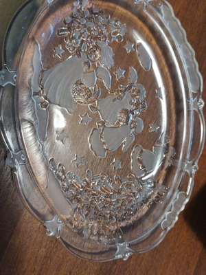 Small Christmas Platter like new