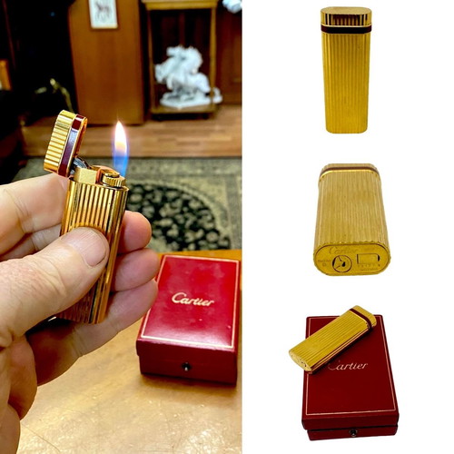 Cartier lighter in excellent condition with service guarantee
