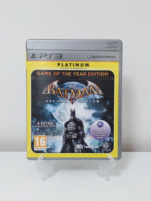 Batman Arkham Asylum PS3 παιχνίδι μεταχειρισμένο, άριστη κατάσταση