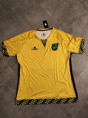 Collectible World Cup 2015-2016 Jamaica jersey new, ROMAI, size Small