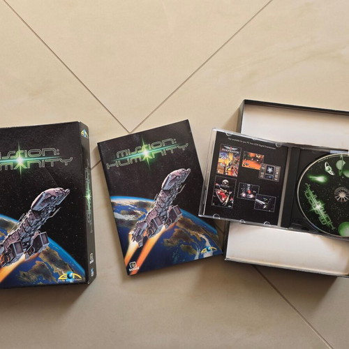Mission Humanity PC game like new, complete big box 2000