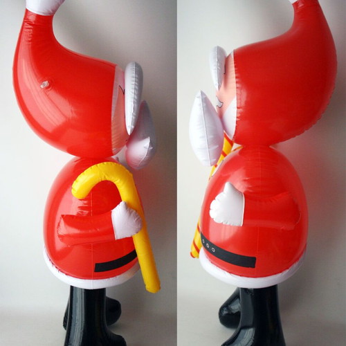 Vintage 80's Large Inflatable Santa Claus 112cm New
