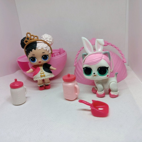 Lol Surprise doll and pet set like new with accessories