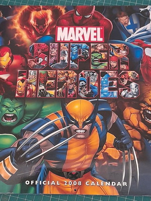 Ημερολόγιο 2008 Marvel Heroes συλλεκτικό