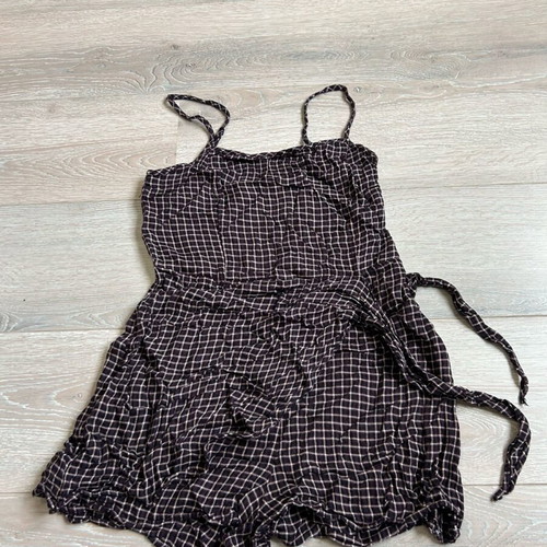 Women's romper used, brown, size S