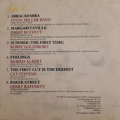 Selection 24 Ballads double album like new, 33 RPM vinyl