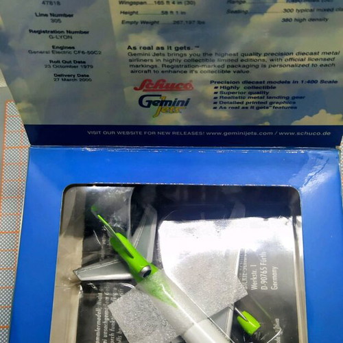 Gemini Jets JMC Air Douglas DC-10 Model 1:400 Scale New