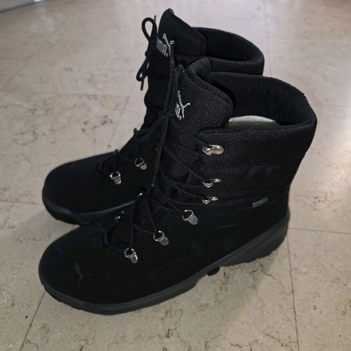 Puma winter boots used, men's size 46, black