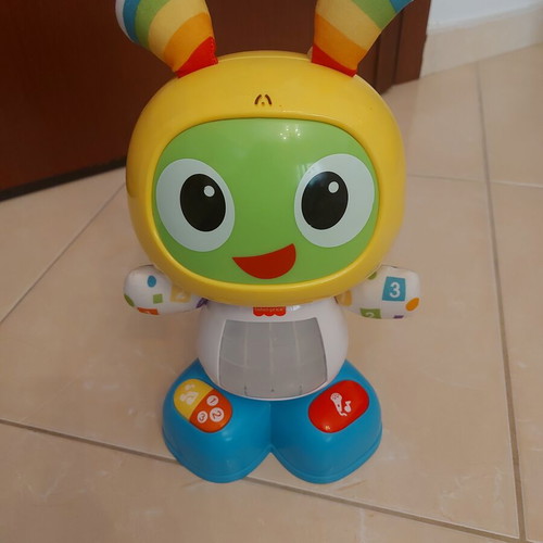 Fisher-Price Lickimans Robot Like New, Voice Recording Toy