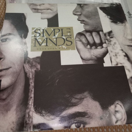 Simple Minds Once Upon a Time vinyl record, Greek edition 1985