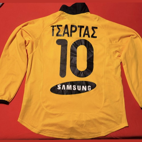 AEK Original Long-Sleeve Jersey 2000-2001, like new, player worn