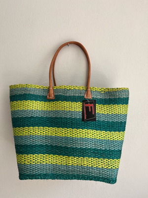 Straw beach bag Bag-All new, colorful, hand-held