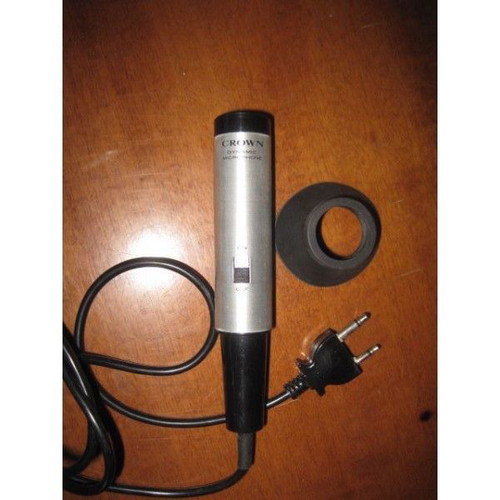 Vintage Crown Dynamic Mini Microphone used from Japan