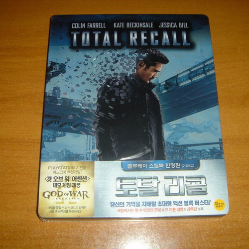 Total Recall Steelbook Korean Edition Blu-Ray new with subtitles