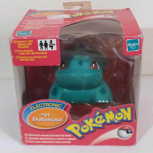 Pokemon Bulbasaur electronic figure new Hasbro 2000