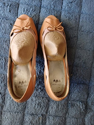Per Mia Donna pumps used, pink, size 40, pip toe