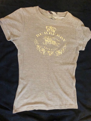 Burberry women's T-shirt beige XS like new