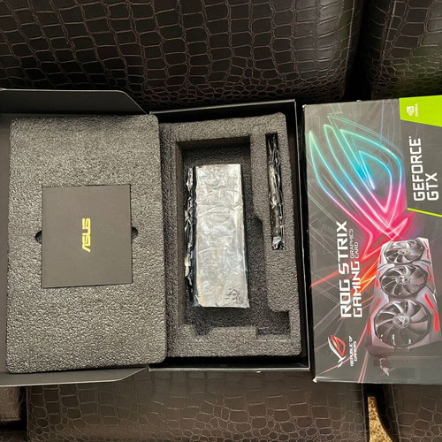 ASUS ROG Strix GTX 1660 Ti 6GB GDDR6 graphics card with box, new