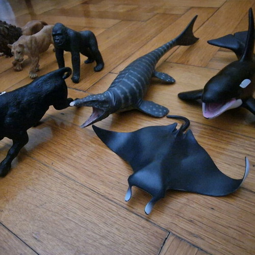 CollectA Schleich Papo animal figures used