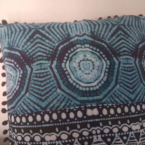 Boho nef nef sofa pillows like new, pack of 2, 45x45 cm