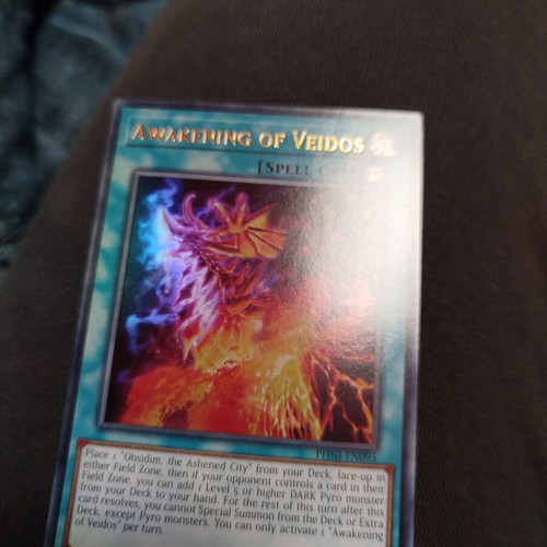 Awakening of Veidos Yu-Gi-Oh! card new ultra rare