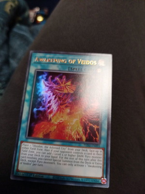 Awakening of Veidos Yu-Gi-Oh! card new ultra rare