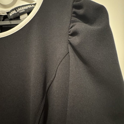 Karl Lagerfeld Black Dress Size 6 Like New