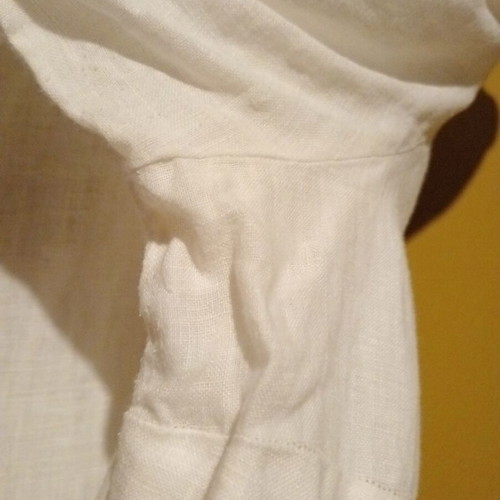 Marks & Spencer Per Una linen blouse size UK 12 like new, white