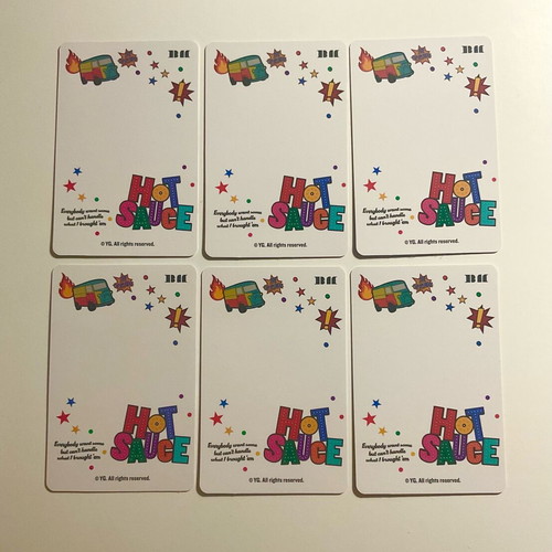 Babymonster Hot Sauce Photocards καινούργια