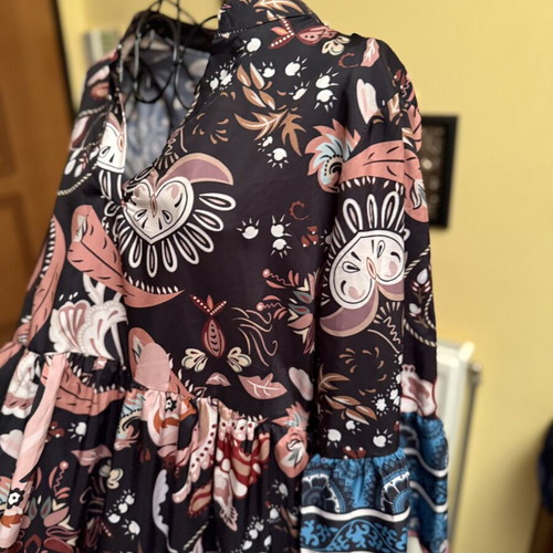 Women's Dress with Boho Paisley Pattern like new
