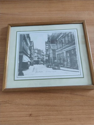 Framed poster Bochum 1900 used