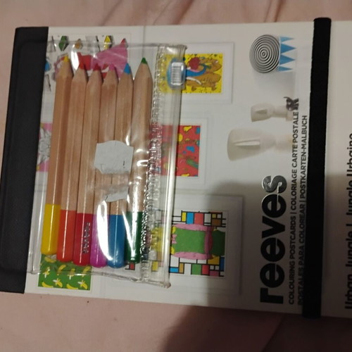 Album with humorous cards and paints new