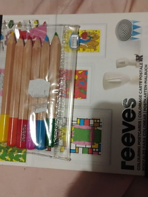 Album with humorous cards and paints new