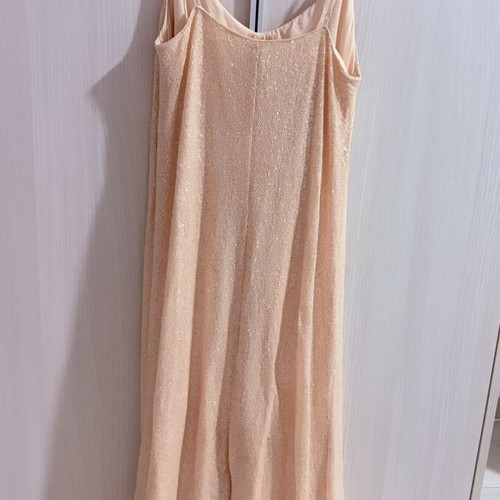 Dress H&M like new, pink nude with subtle sequins, size S-M