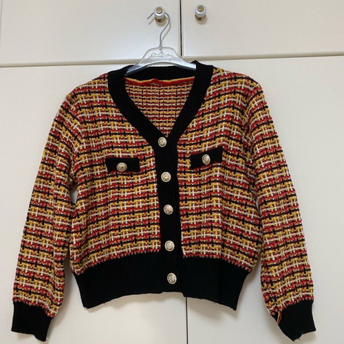 Pullover like new, colorful, size S