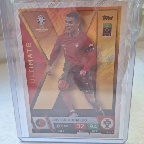 Cristiano Ronaldo Ultimate card Topps Euro 2024