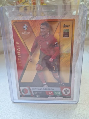 Cristiano Ronaldo Ultimate card Topps Euro 2024