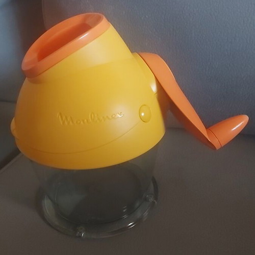 Moulinex grater like new with collection container manual